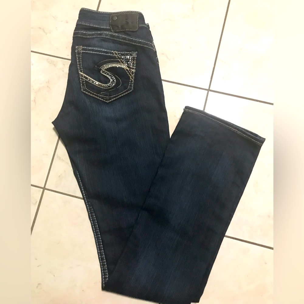 Silver jeans